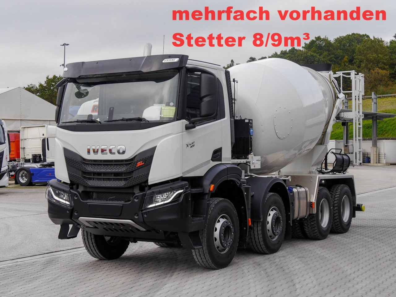 X-Way AD360X40BZ 8x4 X-Way AD360X40BZ 8x4, Stetter 8/9m³ - Camión hormigonera: foto 1 X-Way AD360X40BZ 8x4 X-Way AD360X40BZ 8x4, Stetter 8/9m³ - Camión hormigonera: foto 1