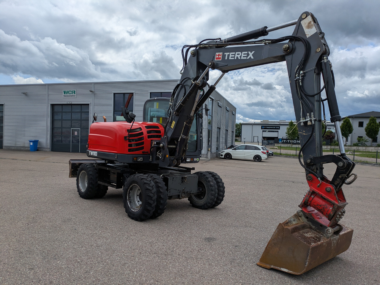 TEREX TW110 Mobilbagger Powertilt Rußpartikelfilter - Excavadora de ruedas: foto 4 TEREX TW110 Mobilbagger Powertilt Rußpartikelfilter - Excavadora de ruedas: foto 4
