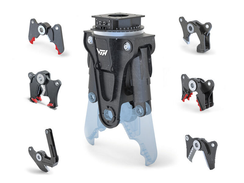 VTN MT25 Multiprocessor - jaws typ D 2548 KG - Cizalla de demolición para Excavadora: foto 1 VTN MT25 Multiprocessor - jaws typ D 2548 KG - Cizalla de demolición para Excavadora: foto 1