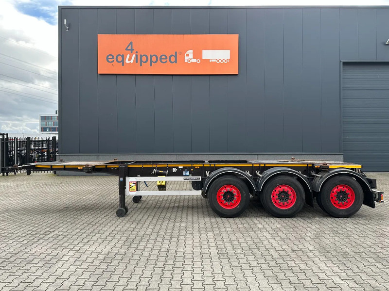Burg 20FT / 20FT SWAP ADR (EX/II, EX/III, FL, AT), Leergewicht : 3.690kg, SAF INTRADISC, 2x Liftachse, NL-Chassis, APK/ADR: 10-2025 - Semirremolque portacontenedore/ Intercambiable: foto 2 Burg 20FT / 20FT SWAP ADR (EX/II, EX/III, FL, AT), Leergewicht : 3.690kg, SAF INTRADISC, 2x Liftachse, NL-Chassis, APK/ADR: 10-2025 - Semirremolque portacontenedore/ Intercambiable: foto 2