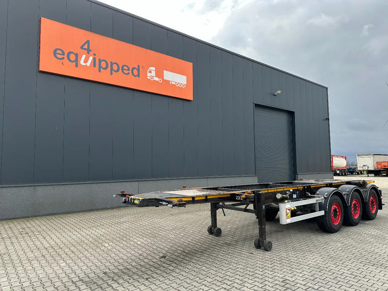 Burg 20FT / 20FT SWAP ADR (EX/II, EX/III, FL, AT), Leergewicht : 3.690kg, SAF INTRADISC, 2x Liftachse, NL-Chassis, APK/ADR: 10-2025 - Semirremolque portacontenedore/ Intercambiable: foto 1 Burg 20FT / 20FT SWAP ADR (EX/II, EX/III, FL, AT), Leergewicht : 3.690kg, SAF INTRADISC, 2x Liftachse, NL-Chassis, APK/ADR: 10-2025 - Semirremolque portacontenedore/ Intercambiable: foto 1
