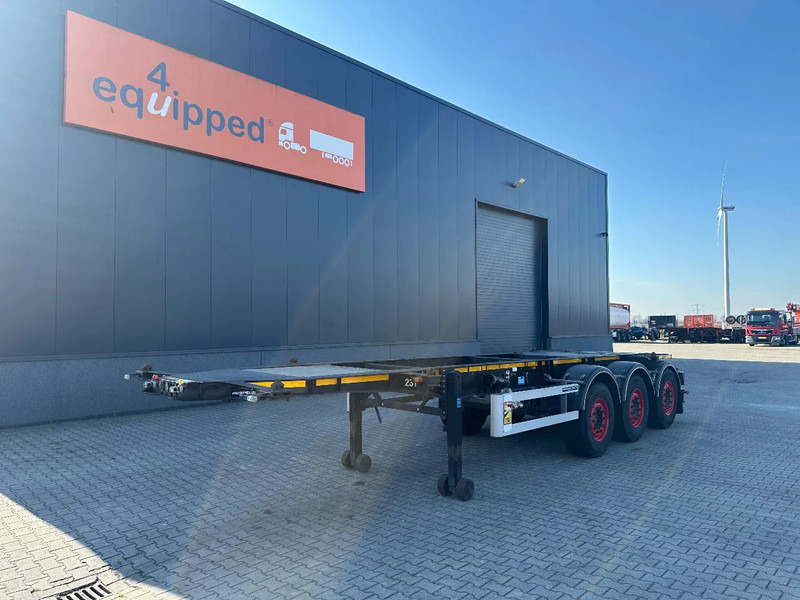 Burg 20FT / 20FT SWAP ADR (EX/II, EX/III, FL, AT), Leergewicht : 3.690kg, SAF INTRADISC, 2x Liftachse, NL-Chassis - Semirremolque portacontenedore/ Intercambiable: foto 1 Burg 20FT / 20FT SWAP ADR (EX/II, EX/III, FL, AT), Leergewicht : 3.690kg, SAF INTRADISC, 2x Liftachse, NL-Chassis - Semirremolque portacontenedore/ Intercambiable: foto 1