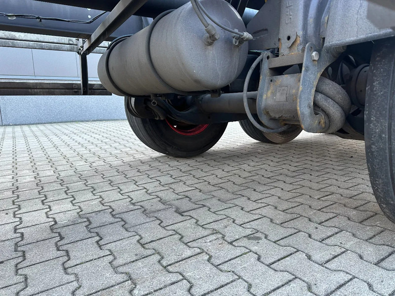 Semirremolque portacontenedore/ Intercambiable Burg 20FT ADR (EX/II, EX/III, FL, AT), Leeggewicht: 3.690kg, SAF INTRADISC, 2x liftaxle, ALCOA, NL-Chassis: foto 16