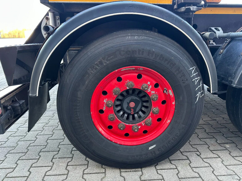 Semirremolque portacontenedore/ Intercambiable Burg 20FT ADR (EX/II, EX/III, FL, AT), Leeggewicht: 3.690kg, SAF INTRADISC, 2x liftaxle, ALCOA, NL-Chassis: foto 13