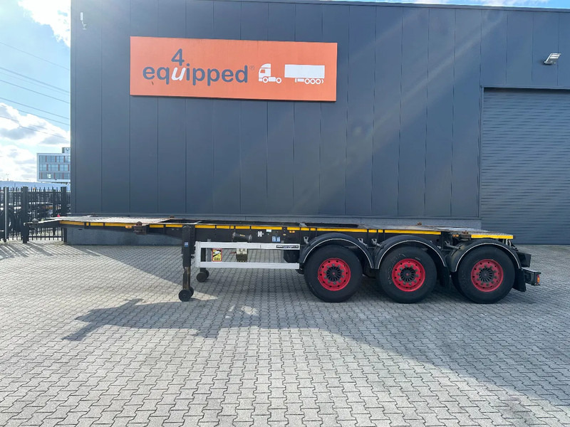 Burg 20FT ADR (EX/II, EX/III, FL, AT), Leergewicht : 3.690kg, SAF INTRADISC, 2x Liftachse, NL-Chassis - Semirremolque portacontenedore/ Intercambiable: foto 2 Burg 20FT ADR (EX/II, EX/III, FL, AT), Leergewicht : 3.690kg, SAF INTRADISC, 2x Liftachse, NL-Chassis - Semirremolque portacontenedore/ Intercambiable: foto 2