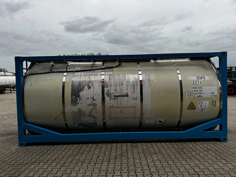 CIMC 20FT ISO / 25.010L / 1-COMP. / 22T6 / UN Portable / T11 / 5Y ADR- + CSC test: 02-2027 - Tanque de almacenamiento: foto 3 CIMC 20FT ISO / 25.010L / 1-COMP. / 22T6 / UN Portable / T11 / 5Y ADR- + CSC test: 02-2027 - Tanque de almacenamiento: foto 3