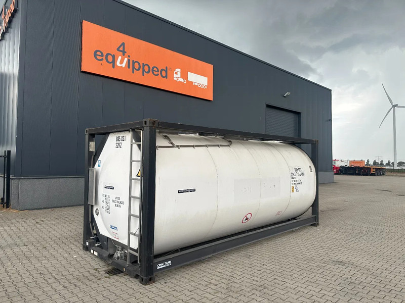 CIMC 20FT ISO / 25.020L-1-COMP. / L4BN / UN Portable / T11 / test: 09-2027 - Contenedor cisterna: foto 1 CIMC 20FT ISO / 25.020L-1-COMP. / L4BN / UN Portable / T11 / test: 09-2027 - Contenedor cisterna: foto 1