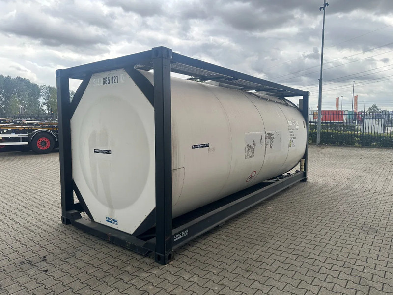 CIMC 20FT ISO / 25.020L-1-COMP. / L4BN / UN Portable / T11 / test: 09-2027 - Contenedor cisterna: foto 4 CIMC 20FT ISO / 25.020L-1-COMP. / L4BN / UN Portable / T11 / test: 09-2027 - Contenedor cisterna: foto 4