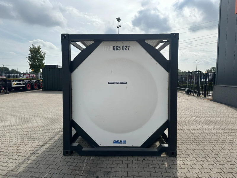 CIMC 20FT ISO / 25.020L-1-COMP. / L4BN / UN Portable / T11 / test: 10-2027 - Contenedor cisterna: foto 5 CIMC 20FT ISO / 25.020L-1-COMP. / L4BN / UN Portable / T11 / test: 10-2027 - Contenedor cisterna: foto 5