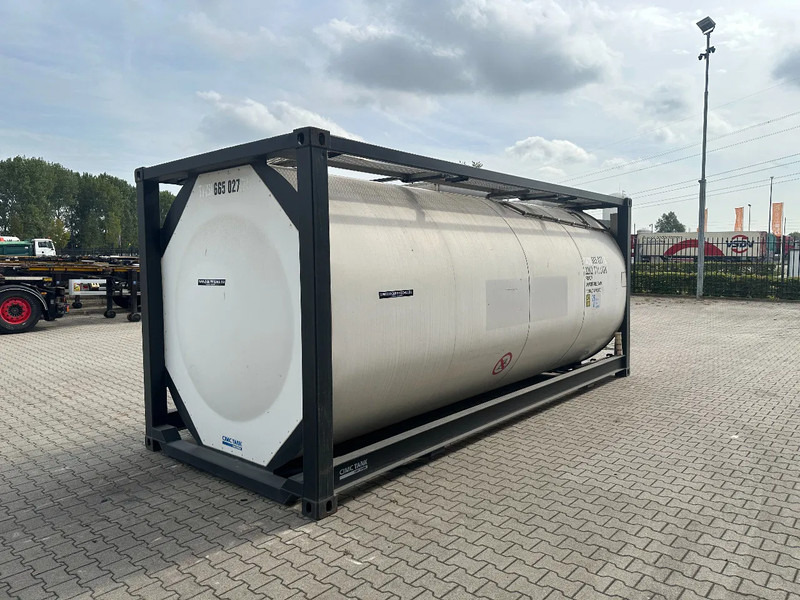 CIMC 20FT ISO / 25.020L-1-COMP. / L4BN / UN Portable / T11 / test: 10-2027 - Contenedor cisterna: foto 4 CIMC 20FT ISO / 25.020L-1-COMP. / L4BN / UN Portable / T11 / test: 10-2027 - Contenedor cisterna: foto 4