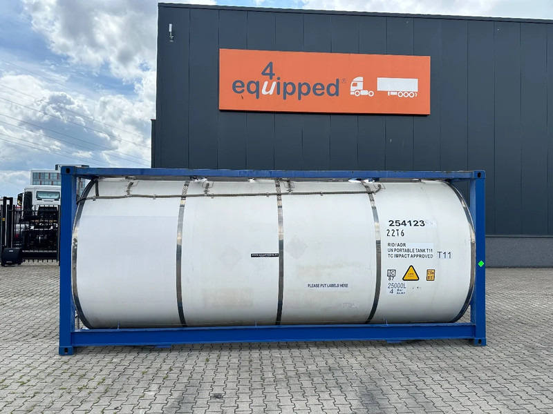 CIMC 20FT ISO, 25.090L/1-COMP/3 BAFFELS/4 manholes, 2.5Y- + CSC-inspection: 10/2026 - Tanque de almacenamiento: foto 2 CIMC 20FT ISO, 25.090L/1-COMP/3 BAFFELS/4 manholes, 2.5Y- + CSC-inspection: 10/2026 - Tanque de almacenamiento: foto 2