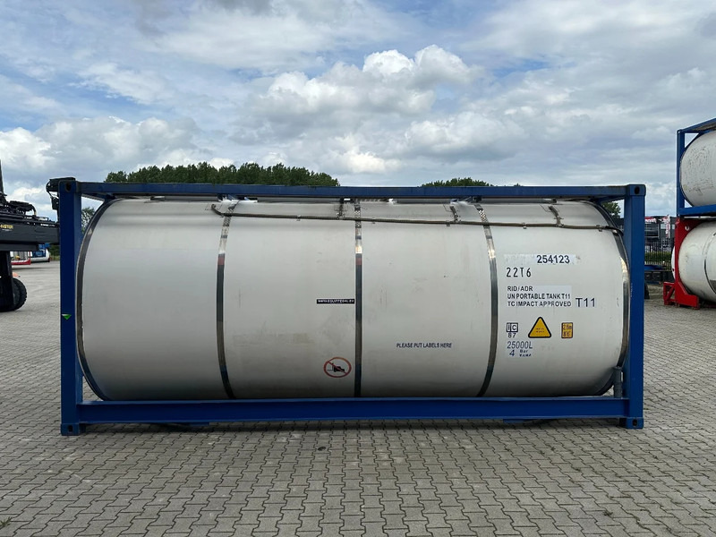 CIMC 20FT ISO, 25.090L/1-COMP/3 BAFFELS/4 manholes, 2.5Y- + CSC-inspection: 10/2026 - Tanque de almacenamiento: foto 3 CIMC 20FT ISO, 25.090L/1-COMP/3 BAFFELS/4 manholes, 2.5Y- + CSC-inspection: 10/2026 - Tanque de almacenamiento: foto 3