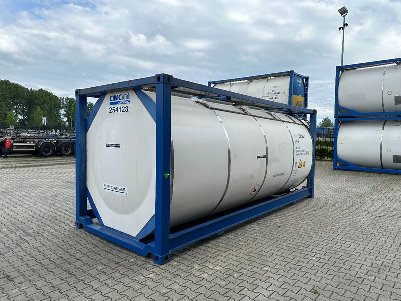 CIMC 20FT ISO, 25.090L/1-COMP/3 BAFFELS/4 manholes, 2.5Y- + CSC-inspection: 10/2026 - Tanque de almacenamiento: foto 4 CIMC 20FT ISO, 25.090L/1-COMP/3 BAFFELS/4 manholes, 2.5Y- + CSC-inspection: 10/2026 - Tanque de almacenamiento: foto 4