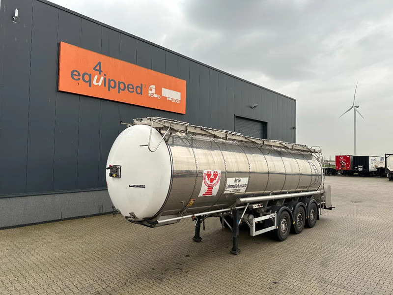 Feldbinder FOOD / LEVENSMIDDELEN / LEBENSMITTEL / 33.500L / 3-COMP / PUMP / NL-trailer / APK: 05-2026 - Semirremolque cisterna: foto 1 Feldbinder FOOD / LEVENSMIDDELEN / LEBENSMITTEL / 33.500L / 3-COMP / PUMP / NL-trailer / APK: 05-2026 - Semirremolque cisterna: foto 1