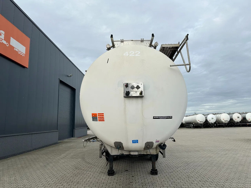 Feldbinder LEVENSMIDDELEN / FOOD / LEBENSMITTEL / 33.500L / 3-COMP / POMP / NL-trailer / APK: 09-2026, 10x beschikbaar - Semirremolque cisterna: foto 2 Feldbinder LEVENSMIDDELEN / FOOD / LEBENSMITTEL / 33.500L / 3-COMP / POMP / NL-trailer / APK: 09-2026, 10x beschikbaar - Semirremolque cisterna: foto 2
