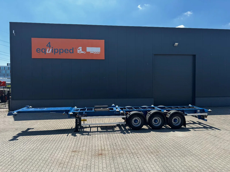 Groenewegen 40FT HC-chassis, BPW+Drum, liftaxle, NL-Chassis - Semirremolque portacontenedore/ Intercambiable: foto 2 Groenewegen 40FT HC-chassis, BPW+Drum, liftaxle, NL-Chassis - Semirremolque portacontenedore/ Intercambiable: foto 2