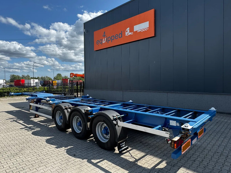 Groenewegen 40FT HC-chassis, BPW+Trommel, Liftachse, NL-Chassis - Semirremolque portacontenedore/ Intercambiable: foto 3 Groenewegen 40FT HC-chassis, BPW+Trommel, Liftachse, NL-Chassis - Semirremolque portacontenedore/ Intercambiable: foto 3