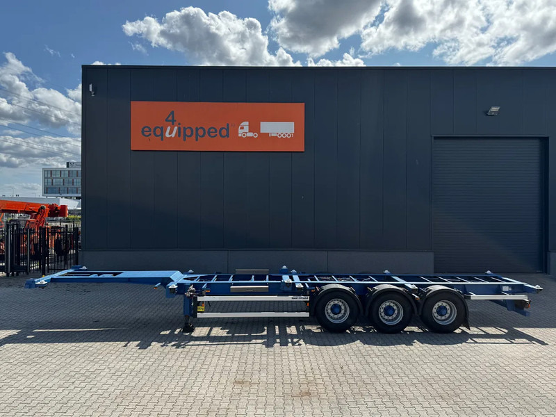 Groenewegen 40FT HC-chassis, BPW+Trommel, Liftachse, NL-Chassis - Semirremolque portacontenedore/ Intercambiable: foto 2 Groenewegen 40FT HC-chassis, BPW+Trommel, Liftachse, NL-Chassis - Semirremolque portacontenedore/ Intercambiable: foto 2