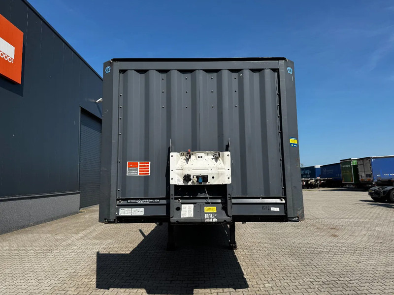 Krone originele platte oplegger met rongpotten + rongen, liftas, schijfremmen, NL-oplegger - Semirremolque plataforma/ Caja abierta: foto 4 Krone originele platte oplegger met rongpotten + rongen, liftas, schijfremmen, NL-oplegger - Semirremolque plataforma/ Caja abierta: foto 4