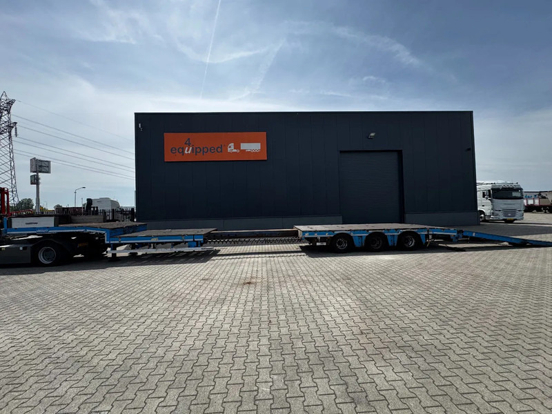 Nooteboom OSD-48-03V lowloader, hydraulic ramps + platform, 370cm extendable, SAF + drum, NL-trailer - Semirremolque góndola rebajadas: foto 4 Nooteboom OSD-48-03V lowloader, hydraulic ramps + platform, 370cm extendable, SAF + drum, NL-trailer - Semirremolque góndola rebajadas: foto 4