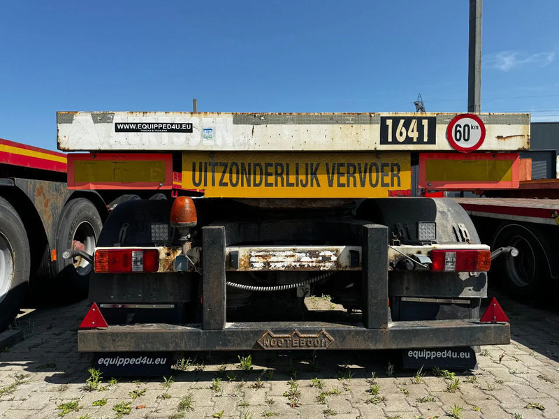 Nooteboom OVB-73-04, 73 tons 4-axle Ballast trailer, 3 hydraulic steering axles, 75% tyres, MOT 03/2026 - Semirremolque plataforma/ Caja abierta: foto 4 Nooteboom OVB-73-04, 73 tons 4-axle Ballast trailer, 3 hydraulic steering axles, 75% tyres, MOT 03/2026 - Semirremolque plataforma/ Caja abierta: foto 4