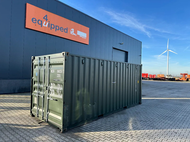 Onbekend TOP 20FT DV 8'6" containers ONE-WAY, 3x available, darkgreen - Contenedor marítimo: foto 1 Onbekend TOP 20FT DV 8'6" containers ONE-WAY, 3x available, darkgreen - Contenedor marítimo: foto 1
