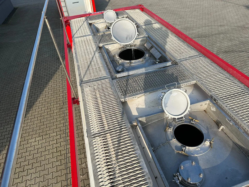 Tanque de almacenamiento para transporte de combustible SINGAMAS 20FT ISO, 26.000L/1-COMP/3 BAFFELS/3 manholes, 5Y: 08-2027, L4BN, T11: foto 14