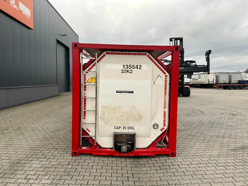 Tanque de almacenamiento para transporte de combustible SINGAMAS 20FT ISO, 26.000L/1-COMP/3 BAFFELS/3 manholes, 5Y inspection: 06/2027: foto 6