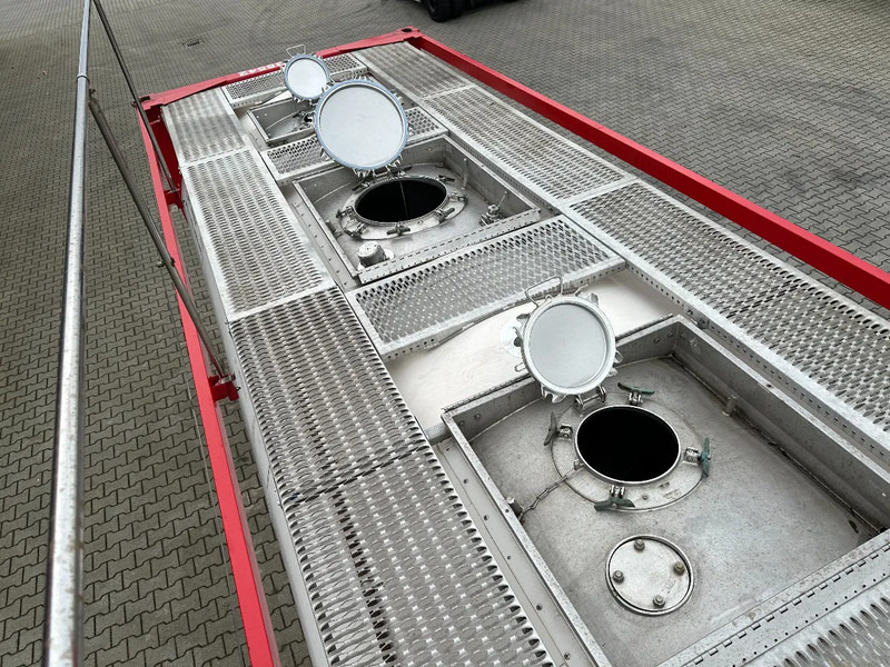 Tanque de almacenamiento para transporte de combustible SINGAMAS 20FT ISO, 26.000L/1-COMP/3 BAFFELS/3 manholes, 5Y inspection: 06/2027: foto 16