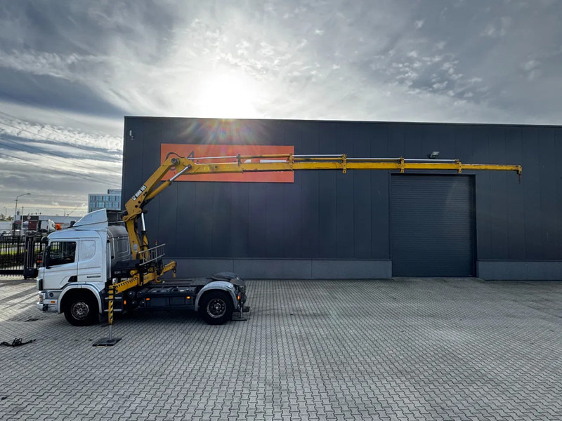Scania P114-340 + HIAB 19-5 crane + remote / Euro-3 / 3 pedals / NL-truck / APK: 012-2025 - Camión grúa: foto 5 Scania P114-340 + HIAB 19-5 crane + remote / Euro-3 / 3 pedals / NL-truck / APK: 012-2025 - Camión grúa: foto 5