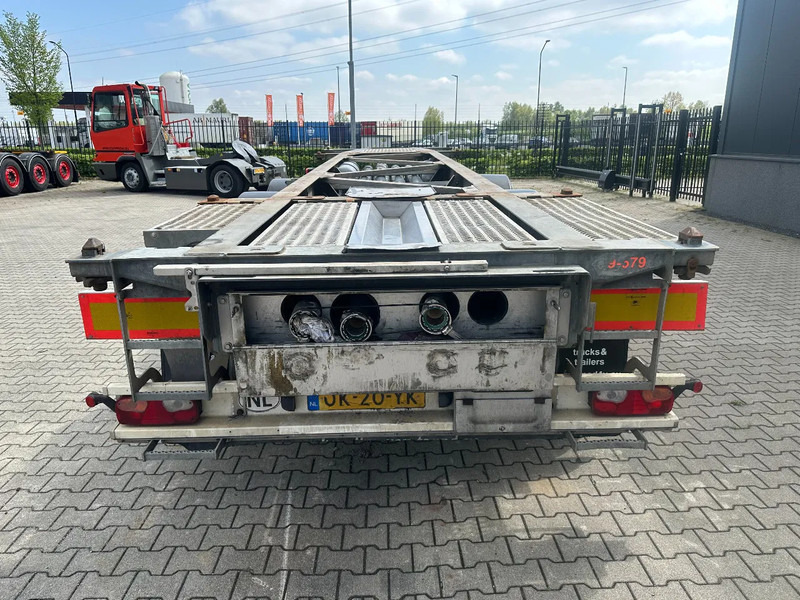 Van Hool 20FT ADR (EX/II, EX/III, FL, AT), BPW + drumbrakes, 2 liftaxles, galvanized, ALCOA, NL-Chassis - Semirremolque portacontenedore/ Intercambiable: foto 5 Van Hool 20FT ADR (EX/II, EX/III, FL, AT), BPW + drumbrakes, 2 liftaxles, galvanized, ALCOA, NL-Chassis - Semirremolque portacontenedore/ Intercambiable: foto 5