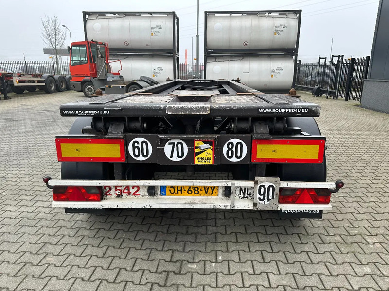 Semirremolque portacontenedore/ Intercambiable Van Hool 20FT Tipping-chassis, ADR (EX/II, EX/III, FL, AT), SAF, 2 liftaxles: foto 17