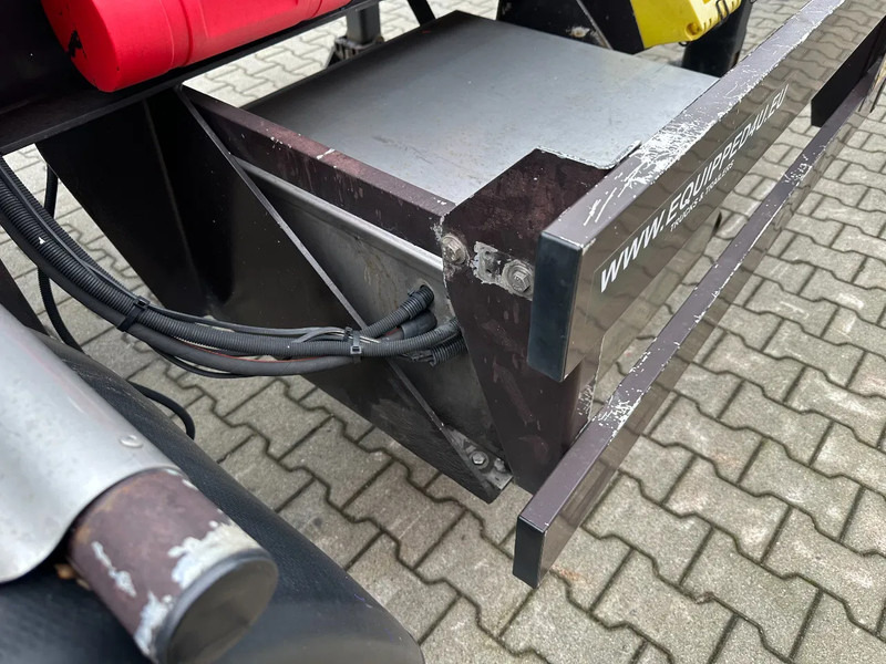 Semirremolque portacontenedore/ Intercambiable Van Hool 20FT Tipping-chassis, ADR (EX/II, EX/III, FL, AT), SAF, 2 liftaxles: foto 18