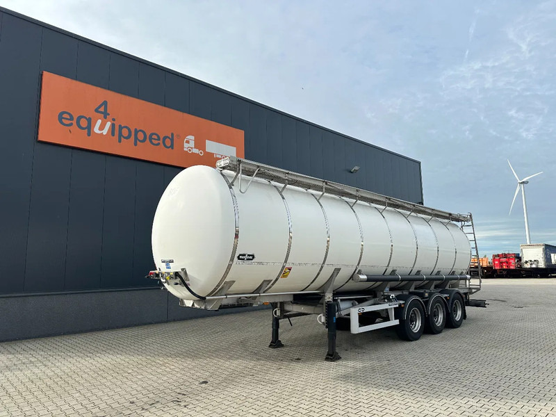 Van Hool FOOD / 39.000L / 3-COMP / INOX / NL-trailer / APK: 07/2026 - Semirremolque cisterna: foto 1 Van Hool FOOD / 39.000L / 3-COMP / INOX / NL-trailer / APK: 07/2026 - Semirremolque cisterna: foto 1