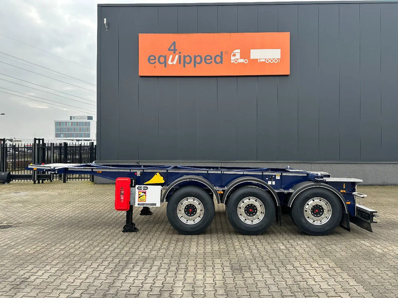 Van Hool NEW / DIRECT AVAILABLE 20FT / 20FT SWAP ADR-CHASSIS, DISCBRAKES, 3x available, ALU WHEELS - Semirremolque portacontenedore/ Intercambiable: foto 2 Van Hool NEW / DIRECT AVAILABLE 20FT / 20FT SWAP ADR-CHASSIS, DISCBRAKES, 3x available, ALU WHEELS - Semirremolque portacontenedore/ Intercambiable: foto 2