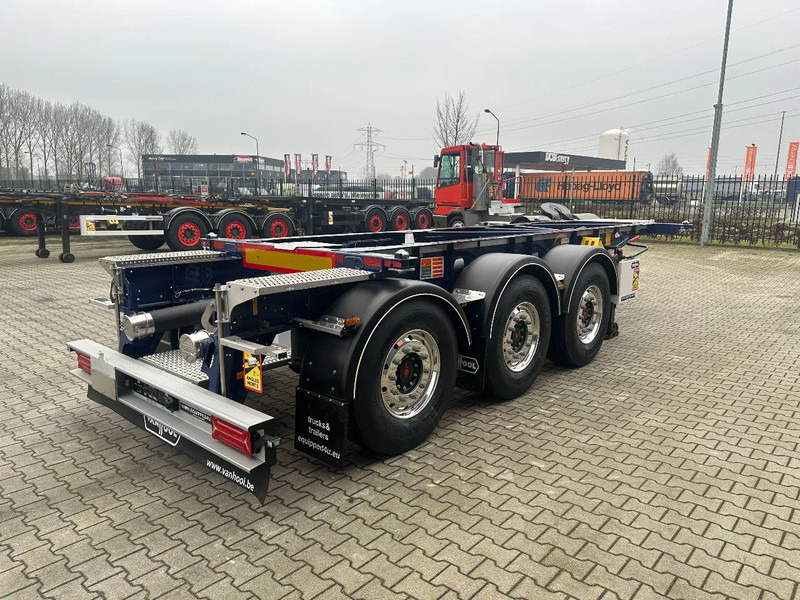 Van Hool NEW / DIRECT AVAILABLE 20FT ADR-CHASSIS, EMPTY WEIGHT: 3.300KG, DISCBRAKES, 3x available, ALU WHEELS - Semirremolque portacontenedore/ Intercambiable: foto 5 Van Hool NEW / DIRECT AVAILABLE 20FT ADR-CHASSIS, EMPTY WEIGHT: 3.300KG, DISCBRAKES, 3x available, ALU WHEELS - Semirremolque portacontenedore/ Intercambiable: foto 5