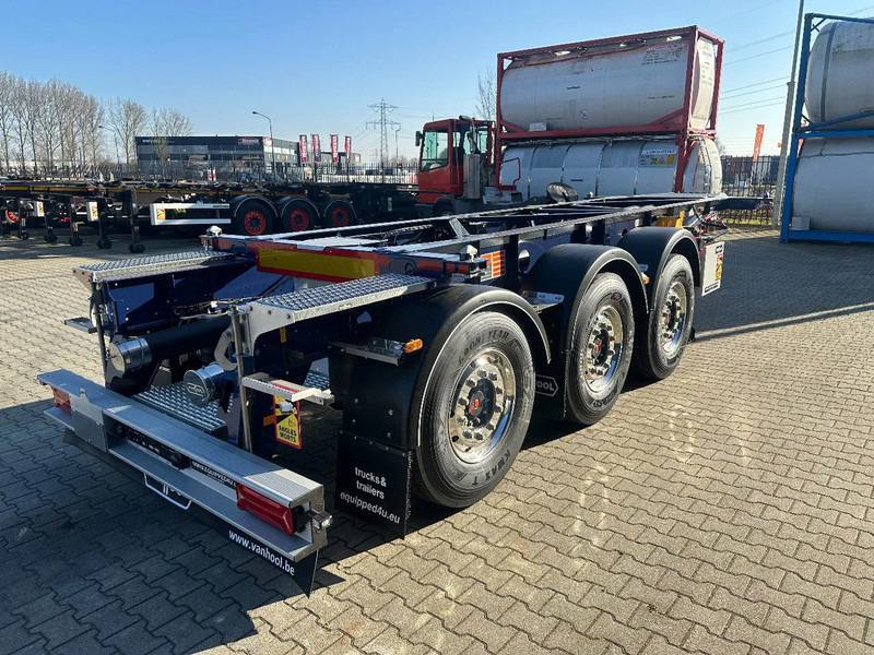 Van Hool NEW / DIRECT AVAILABLE 20FT ADR-CHASSIS, EMPTY WEIGHT: 3.300KG, DISCBRAKES, 3x available, ALU WHEELS - Semirremolque portacontenedore/ Intercambiable: foto 4 Van Hool NEW / DIRECT AVAILABLE 20FT ADR-CHASSIS, EMPTY WEIGHT: 3.300KG, DISCBRAKES, 3x available, ALU WHEELS - Semirremolque portacontenedore/ Intercambiable: foto 4
