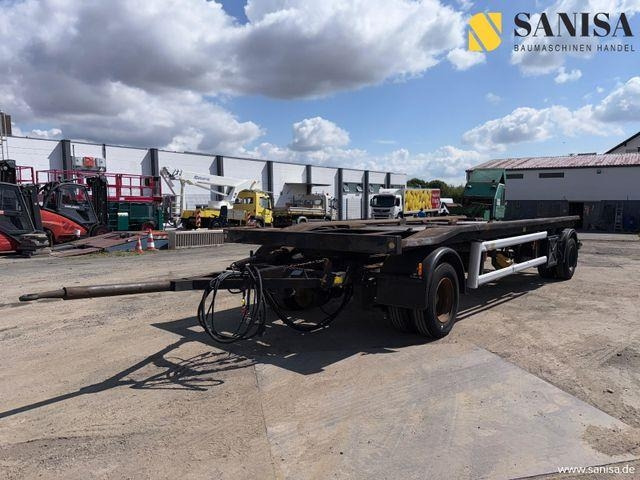 Hüffermann HKA 18.70/Abrollanhänger/Tandemanhänger/ TÜV Nov - Remolque multilift/ Portacontenedores de cadenas: foto 1 Hüffermann HKA 18.70/Abrollanhänger/Tandemanhänger/ TÜV Nov - Remolque multilift/ Portacontenedores de cadenas: foto 1