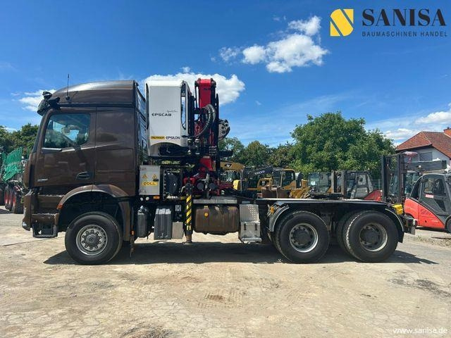 MERCEDES-BENZ Arocs 3351/6x6/Palfinger Epolsion S260/Langholz - Camión forestal: foto 3 MERCEDES-BENZ Arocs 3351/6x6/Palfinger Epolsion S260/Langholz - Camión forestal: foto 3