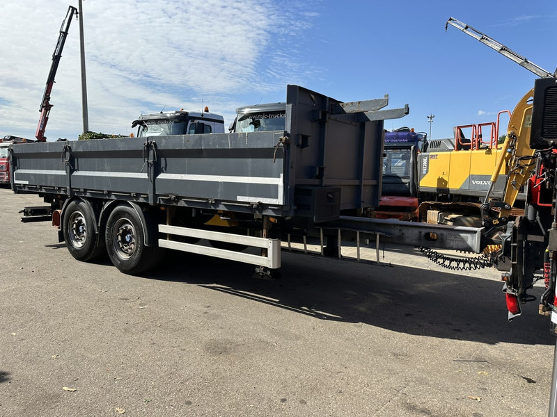 A&D ZA 18 2-AS AANHANGER - 6m50 - GROTE WIELEN - BELGISCHE PAPIEREN - LUCHTVERING / AIR SUSPENSION - Remolque plataforma/ Caja abierta: foto 1 A&D ZA 18 2-AS AANHANGER - 6m50 - GROTE WIELEN - BELGISCHE PAPIEREN - LUCHTVERING / AIR SUSPENSION - Remolque plataforma/ Caja abierta: foto 1