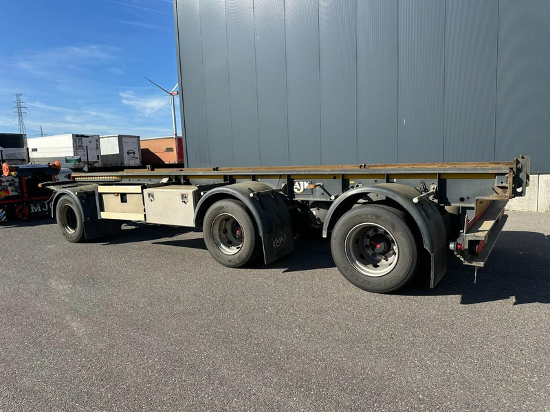 AJK AET - 30T CONTAINERAANHANGER - SAF - DISC BRAKES - AIR SUSP. - GOOD TIRES - TÜV 15-03-2026 - SmartBoard - BELGISCHE PAPIEREN - Remolque portacontenedore/ Intercambiable: foto 3 AJK AET - 30T CONTAINERAANHANGER - SAF - DISC BRAKES - AIR SUSP. - GOOD TIRES - TÜV 15-03-2026 - SmartBoard - BELGISCHE PAPIEREN - Remolque portacontenedore/ Intercambiable: foto 3