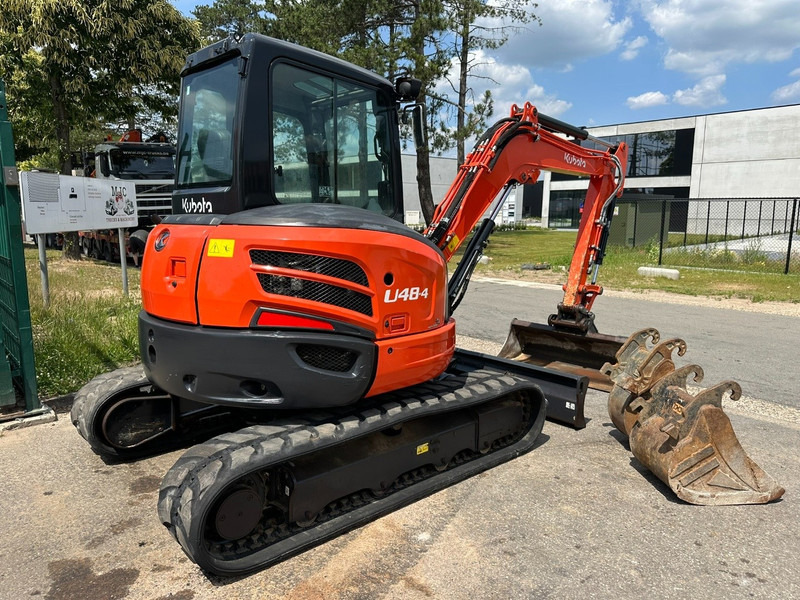 Kubota U48-4 FULL HYDR FUNCTIONS - *2300h* - BLADE - A/C - 3 BUCKETS - QUICK HITCH - BE MACHINE - Miniexcavadora: foto 4 Kubota U48-4 FULL HYDR FUNCTIONS - *2300h* - BLADE - A/C - 3 BUCKETS - QUICK HITCH - BE MACHINE - Miniexcavadora: foto 4
