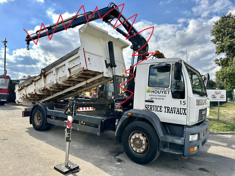 MAN LC 18.280 18T 4x2 TIPPER *NO CRANE!!!* - *157.000km* - FULL AIR - BE TRUCK - Camión volquete: foto 1 MAN LC 18.280 18T 4x2 TIPPER *NO CRANE!!!* - *157.000km* - FULL AIR - BE TRUCK - Camión volquete: foto 1