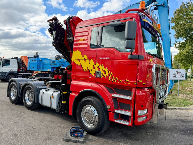 MAN TGA 33.530 6x4 - 90T + CRANE HMF 3720 K6 (17.3m) - RETARDER - MANUAL ZF - EURO 3 - 590.000km - ALCOA - BIG AXLES HUB REDUCTION - BE TRUCK - TOP CONDITION - Camión grúa: foto 2 MAN TGA 33.530 6x4 - 90T + CRANE HMF 3720 K6 (17.3m) - RETARDER - MANUAL ZF - EURO 3 - 590.000km - ALCOA - BIG AXLES HUB REDUCTION - BE TRUCK - TOP CONDITION - Camión grúa: foto 2