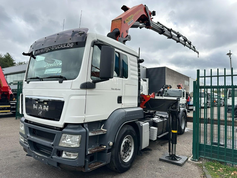 MAN TGS 26.440 6X4 + (22m) CRANE PALFINGER PK62002 E 6x H + 1ME - RETARDER - EURO 5 - BE TRUCK - Camión grúa: foto 4 MAN TGS 26.440 6X4 + (22m) CRANE PALFINGER PK62002 E 6x H + 1ME - RETARDER - EURO 5 - BE TRUCK - Camión grúa: foto 4