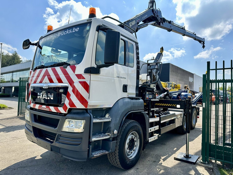 MAN TGS 33.440 6x4 BB HOOKLIFT + CRANE HIAB 166 E-3 HIDUO - RADIO - ROTATOR - EURO 5 - BE TRUCK - Camión multibasculante, Camión grúa: foto 5 MAN TGS 33.440 6x4 BB HOOKLIFT + CRANE HIAB 166 E-3 HIDUO - RADIO - ROTATOR - EURO 5 - BE TRUCK - Camión multibasculante, Camión grúa: foto 5