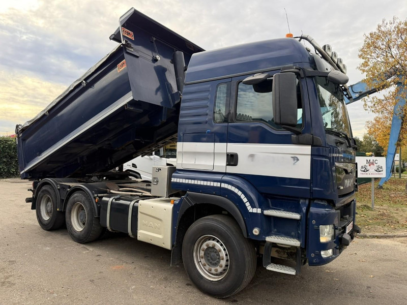 MAN TGS 33.480 6x4 TIPPER + TRACTOR - DOUBLE SYSTEM / WISSELSYSTEEM / DOUBLE PVA - RETARDER - HUB REDUCTION - BE TRUCK - Camión volquete: foto 1 MAN TGS 33.480 6x4 TIPPER + TRACTOR - DOUBLE SYSTEM / WISSELSYSTEEM / DOUBLE PVA - RETARDER - HUB REDUCTION - BE TRUCK - Camión volquete: foto 1