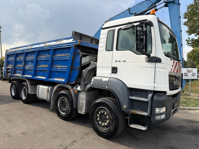 MAN TGS 41.360 8x4 - *EURO 3*  TIPPER - FLIEGL PUSH TIPPER - BIG AXLES / HUB REDUCTION - STEEL SPRING - AS TRONIC AUTOMATIC - Camión volquete: foto 1 MAN TGS 41.360 8x4 - *EURO 3*  TIPPER - FLIEGL PUSH TIPPER - BIG AXLES / HUB REDUCTION - STEEL SPRING - AS TRONIC AUTOMATIC - Camión volquete: foto 1