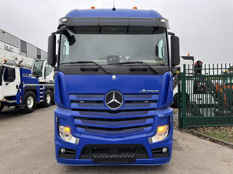 Camión caja cerrada, Camión grúa Mercedes-Benz Actros 2645 6x2 105m³ JUMBO + RETARDER + KRAN PALFINGER PK 19.001 SLD (4x) + RADIO - *FULL AIR* - FRIGO - EURO 6 - SAF AXLES - BELGIAN TRUCK: foto 16