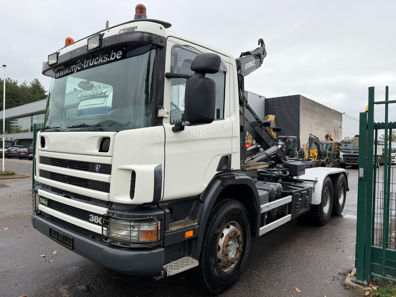 Scania 114C-380 6X4 HOOKLIFT / GANCHO HIAB MULTILIFT - RETARDER - A/C - EURO 3 - SPRING / BALLESTAS / BLATT / LAMES - Camión multibasculante: foto 3 Scania 114C-380 6X4 HOOKLIFT / GANCHO HIAB MULTILIFT - RETARDER - A/C - EURO 3 - SPRING / BALLESTAS / BLATT / LAMES - Camión multibasculante: foto 3